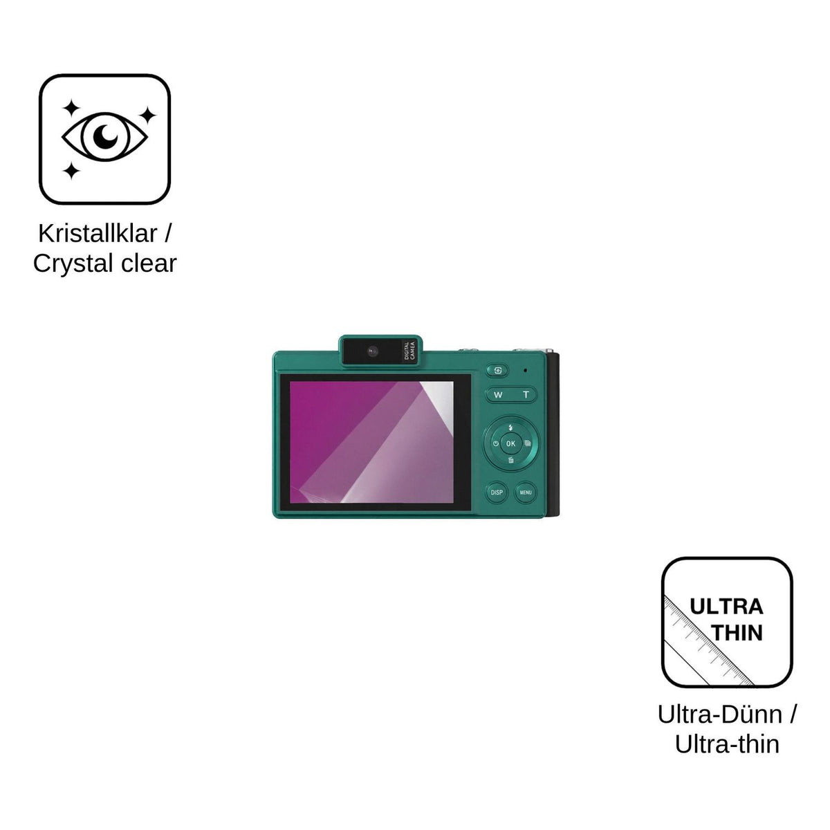 4x Screen Protector for HERBYD H18 Protection Crystal Clear dipos