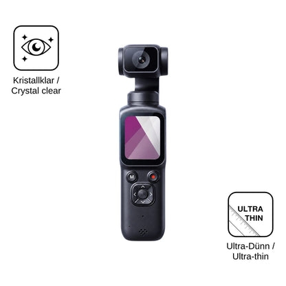4x Screen Protector for heygocam Pgc-001 Protection Crystal Clear dipos