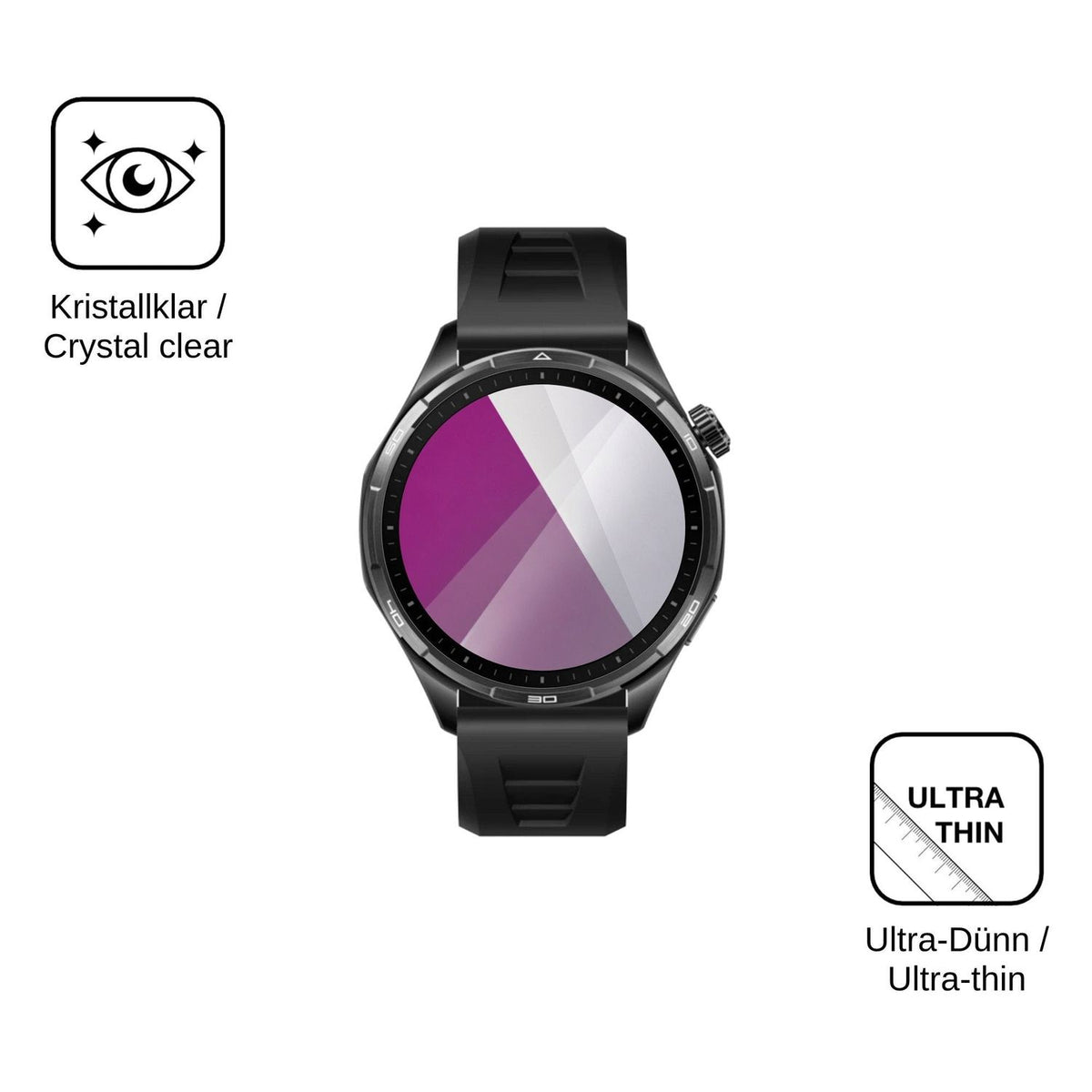 6x Screen Protector for Honor Watch 6 Pro Protection Crystal Clear dipos