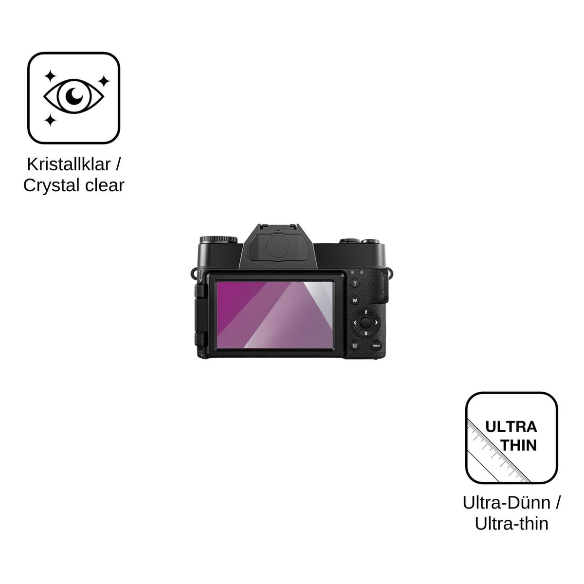 4x Screen Protector for HOOPWNE DC075 Protection Crystal Clear dipos