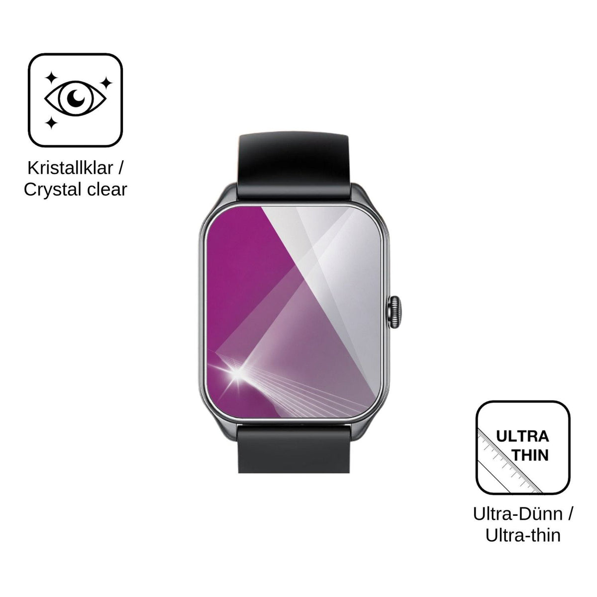 6x Screen Protector for IKT JX637 Protection Crystal Clear dipos