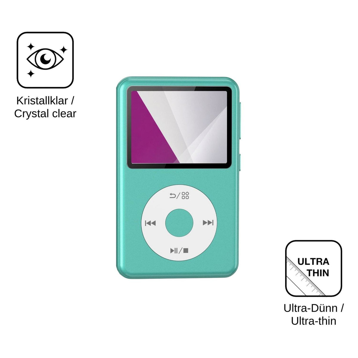4x Screen Protector for innioasis Y2 Protection Crystal Clear dipos