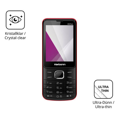 Dünne und klare Folie passend zugeschnitten für Karbonn K99 Rock