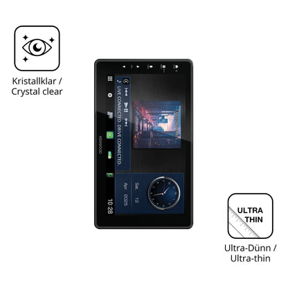 Dünne und klare Folie passend zugeschnitten für Kenwood DMX-F920DS