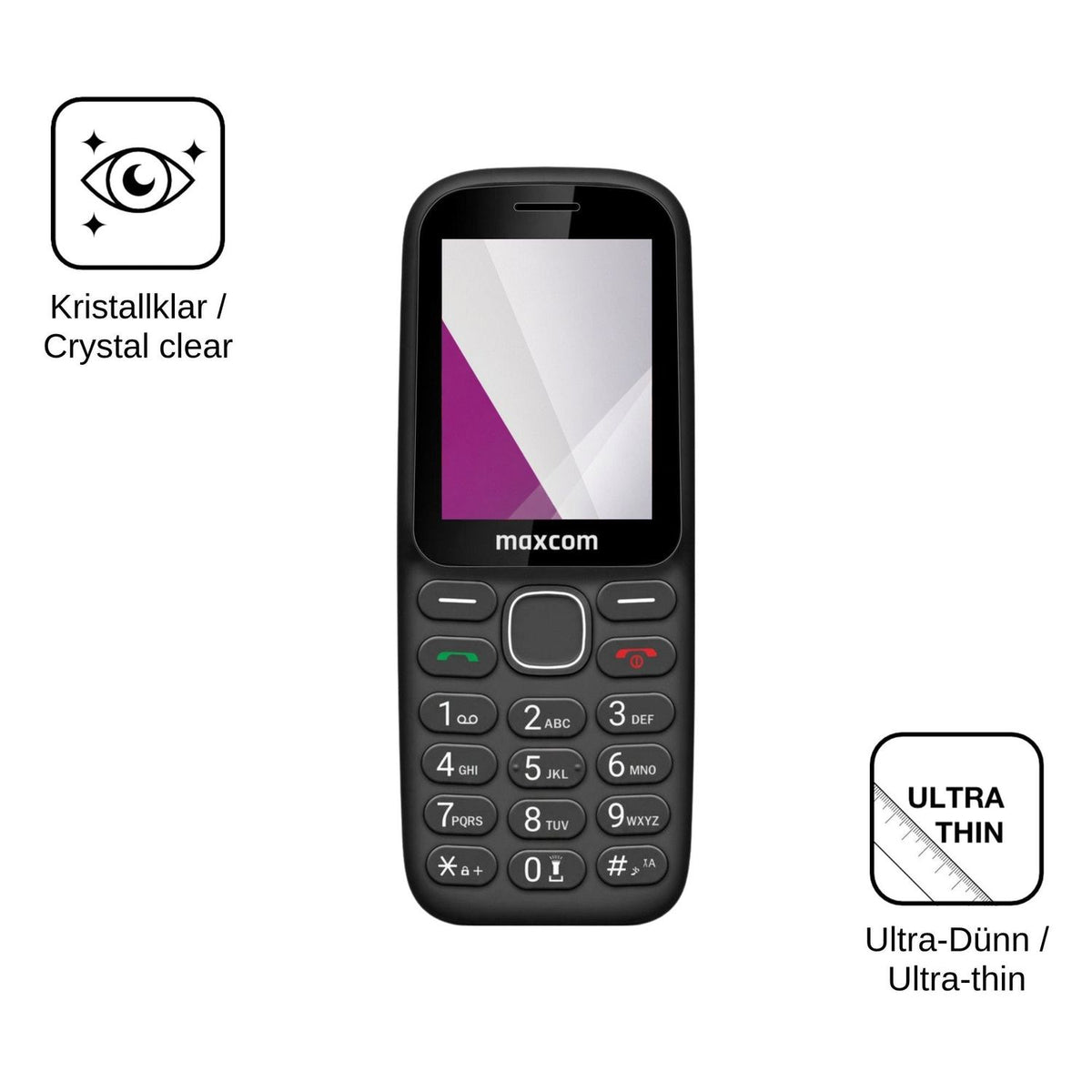 4x Screen Protector for MaxCom MM446 4G Protection Crystal Clear dipos
