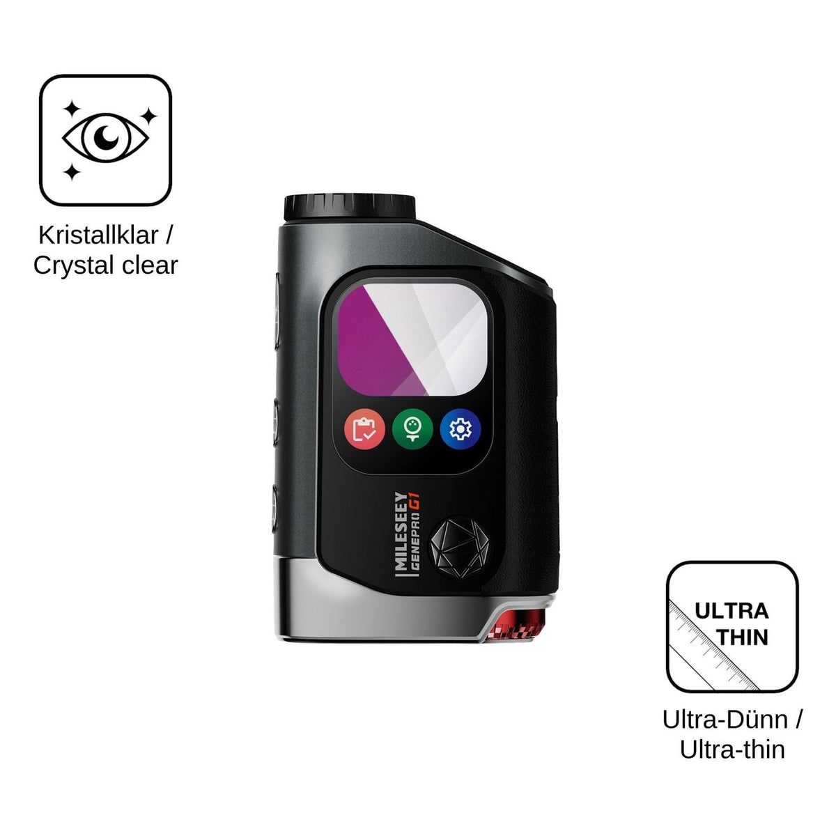 2x Screen Protector for Mileseey GenePro G1 Protection Crystal Clear dipos