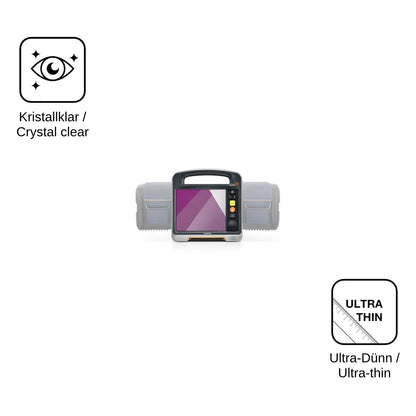 2x Screen Protector for Mindray Beneheart DX Protection Crystal Clear dipos