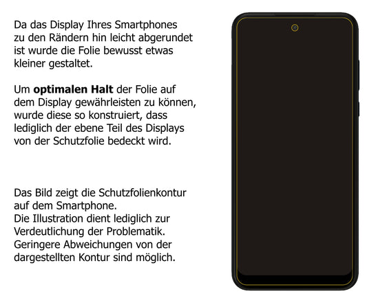 dipos Displayschutz für Motorola Moto G Power (2022), mattierte Oberfläche, robuste Festigkeit und perfekte Passform