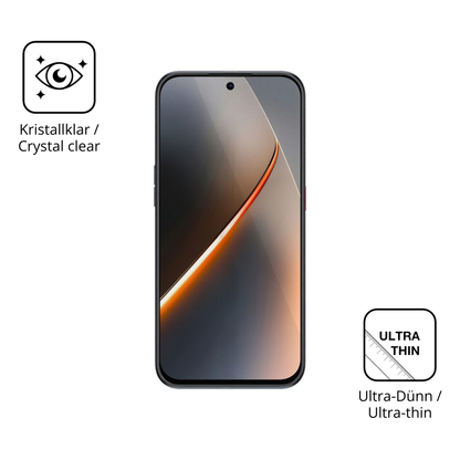 Dünne und klare Folie passend zugeschnitten für Nubia Neo 5 5G