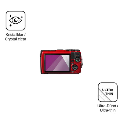 4x Screen Protector for Olympus OM System Tough TG-6 Protection Crystal Clear dipos