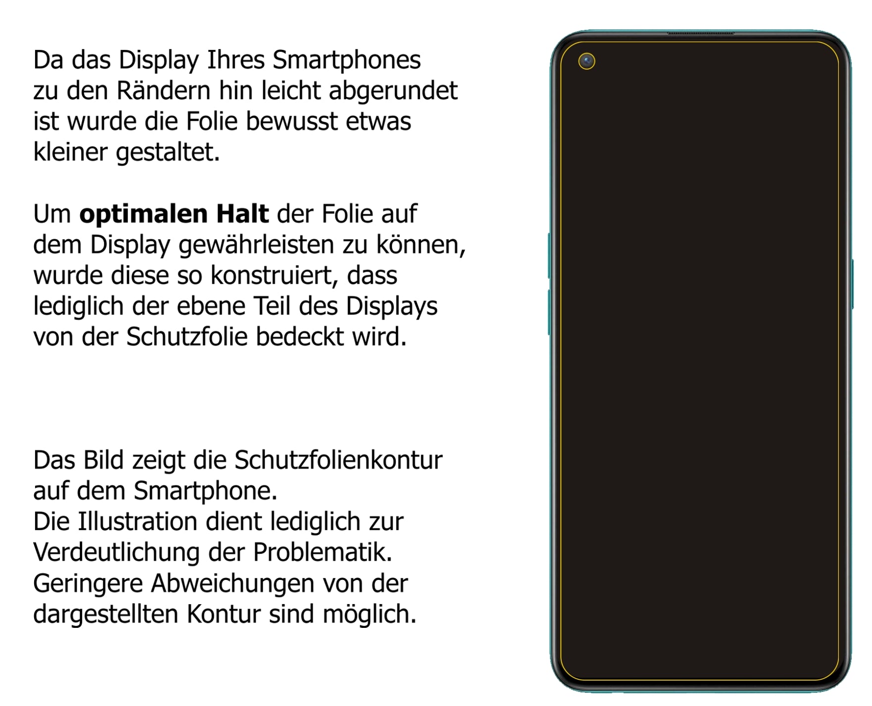 Dünne und klare Folie passend zugeschnitten für OnePlus Nord 2 CE