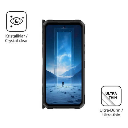 Dünne und klare Folie passend zugeschnitten für Oukitel WP61 Ti