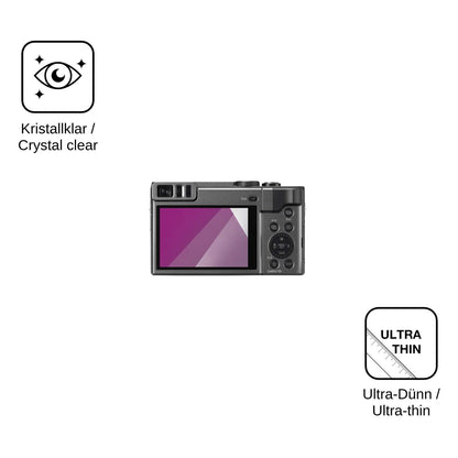 4x Screen Protector for Panasonic Lumix DC-TZ90 Protection Crystal Clear dipos