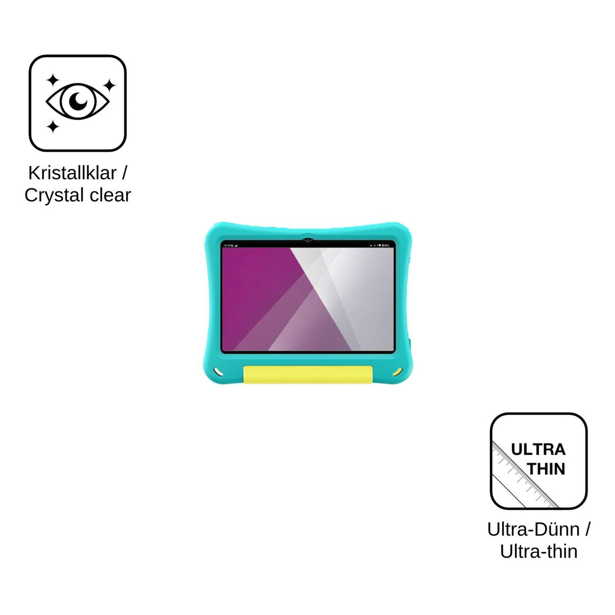 2x Screen Protector for PLOYER 1061D Protection Crystal Clear dipos