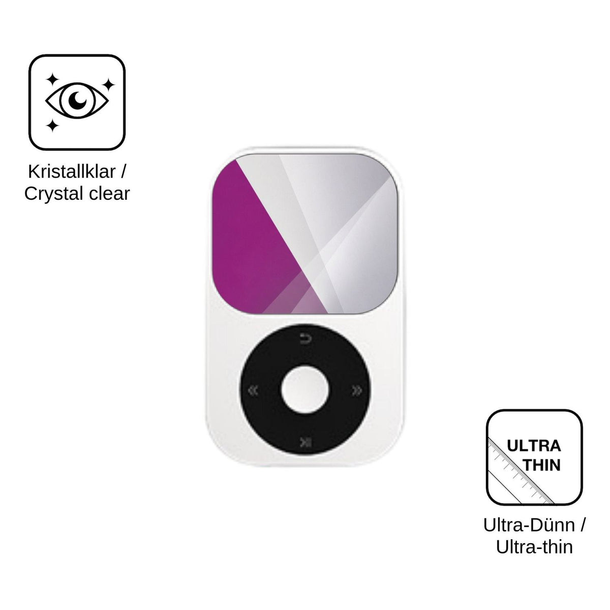 4x Screen Protector for Shanling Q II Protection Crystal Clear dipos