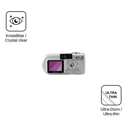 4x Screen Protector for Sony Cyber-Shot DSC-P8 Protection Crystal Clear dipos