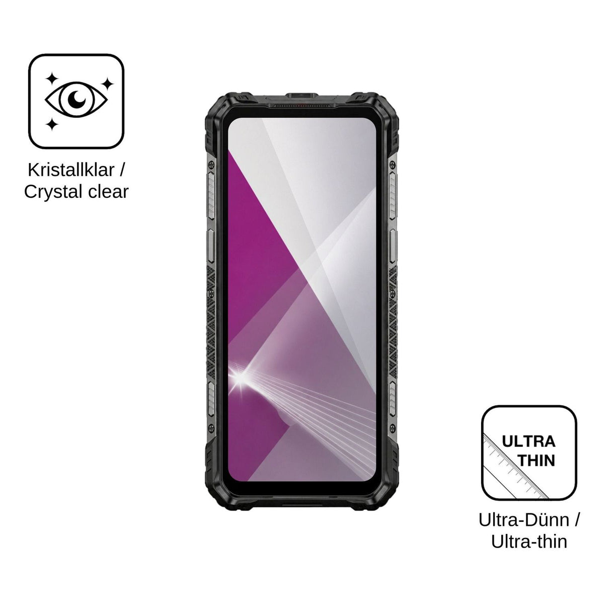 4x Screen Protector for Ulefone Armor 35 Pro Protection Crystal Clear dipos