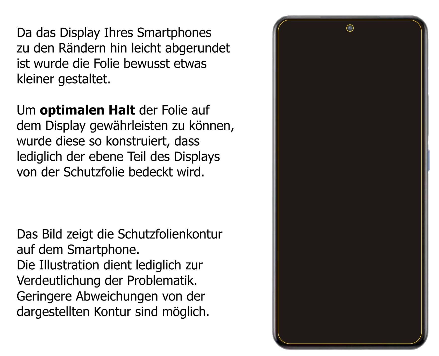 Dünne und klare Folie passend zugeschnitten für Vivo iQOO 8