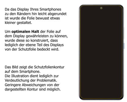 Dünne und klare Folie passend zugeschnitten für Vivo iQOO 8