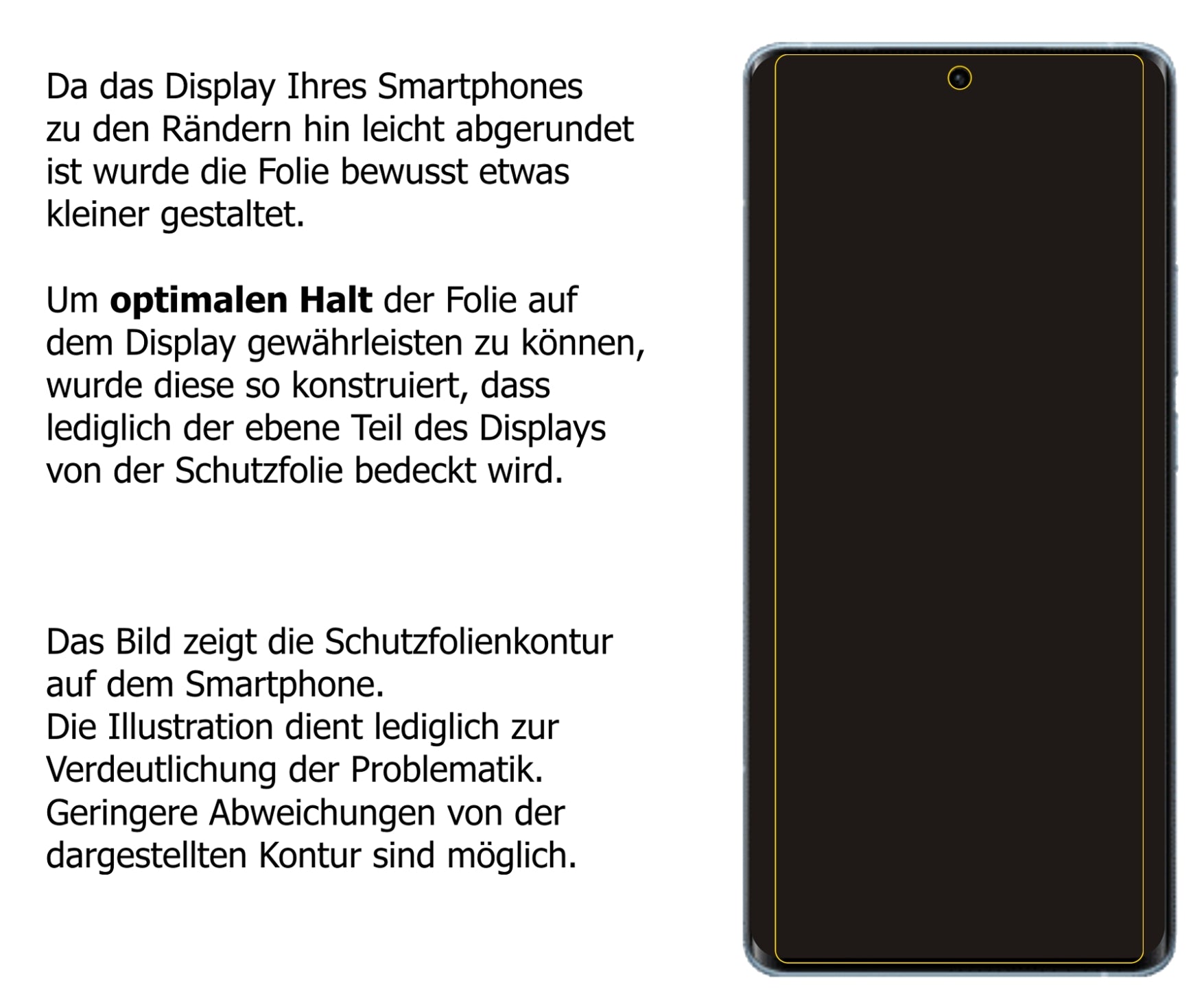 Dünne und klare Folie passend zugeschnitten für Vivo iQOO Neo 5