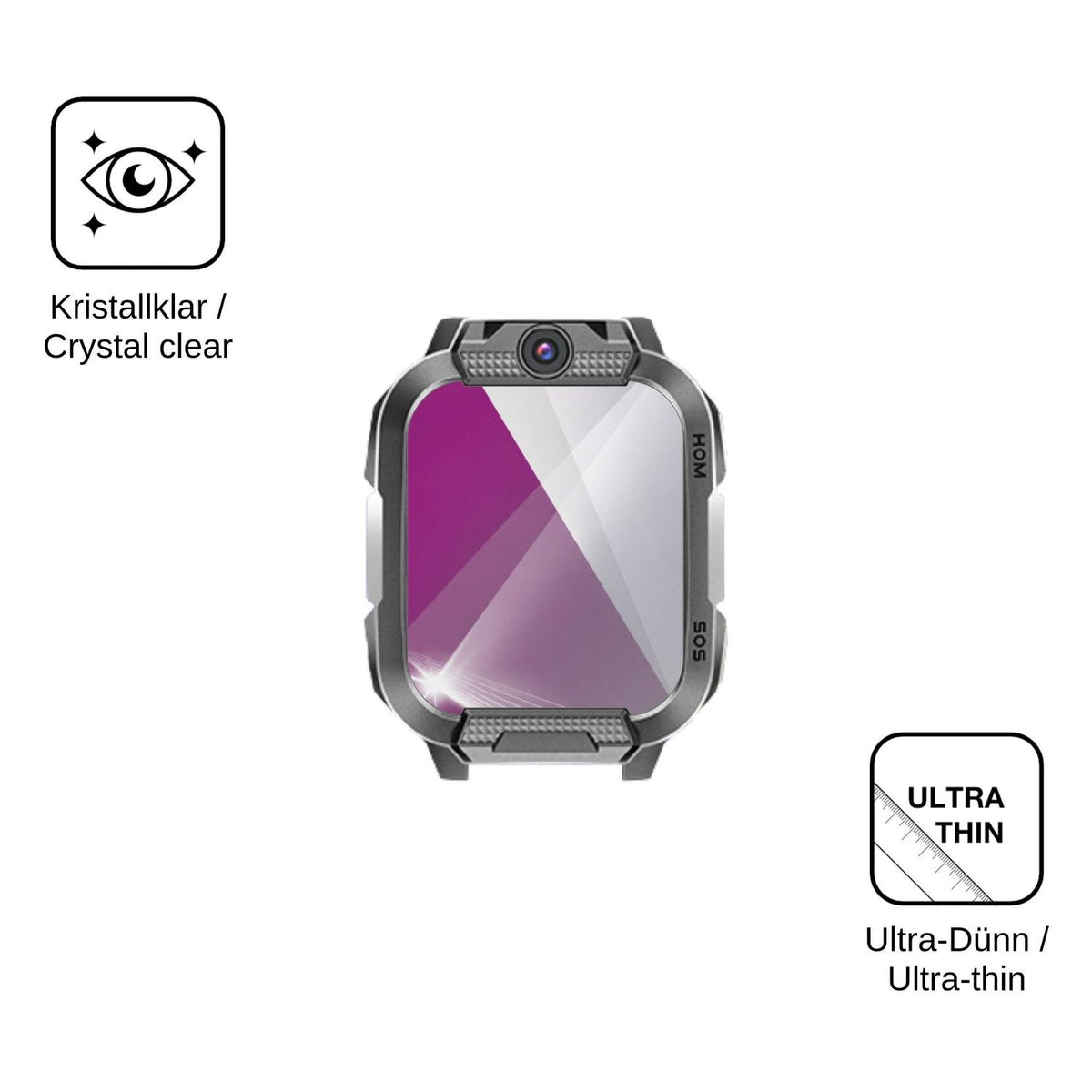 6x Screen Protector for whraills 001-BAK Protection Crystal Clear dipos