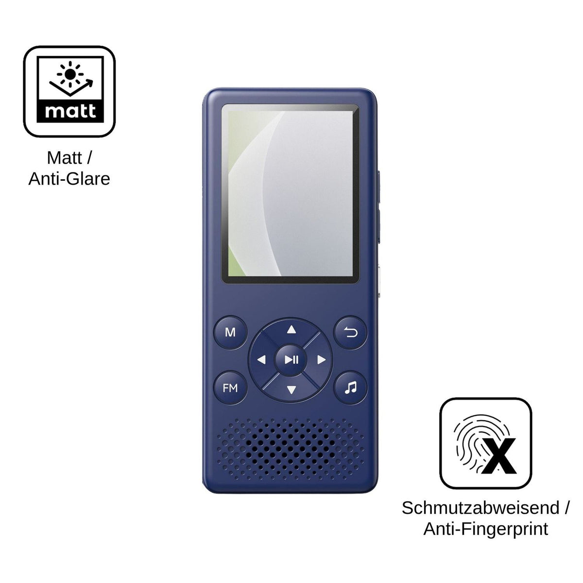4x Screen Protector for AGPTEK M5X Protection Anti Glare dipos