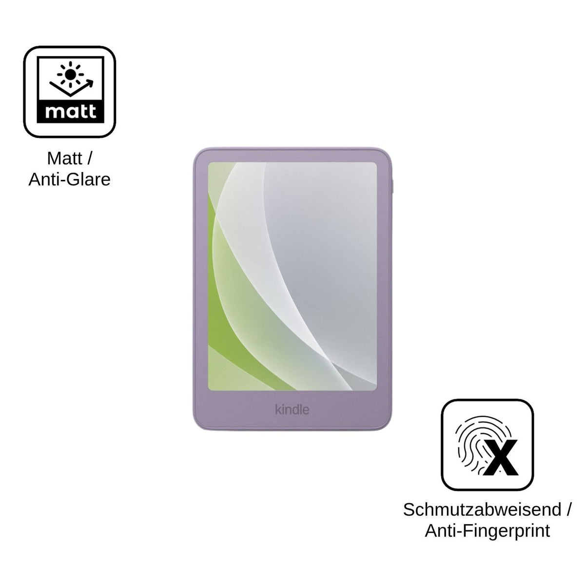 2x Screen Protector for Amazon Kindle 12th Generation Protection Anti Glare dipos