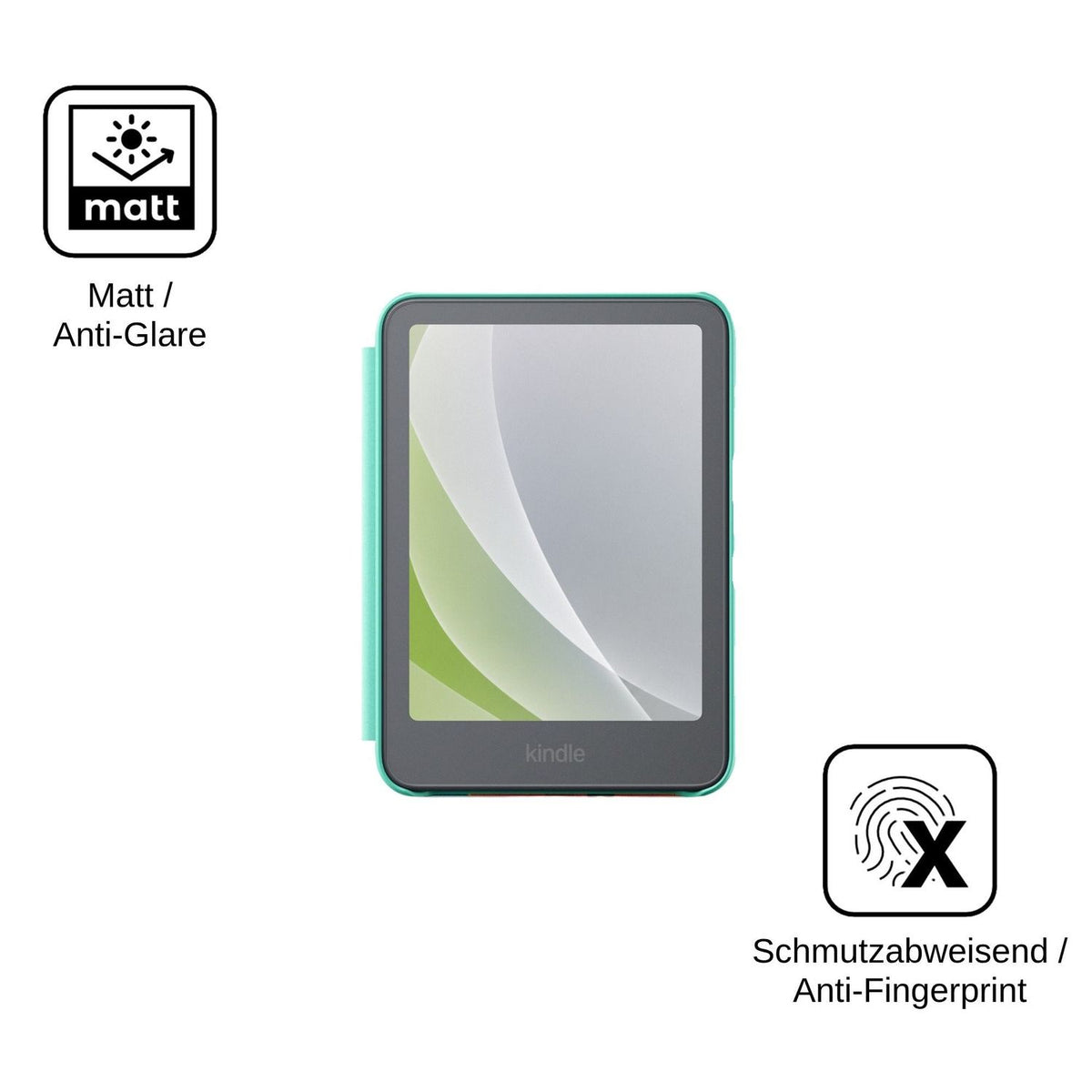2x Screen Protector for Amazon Kindle Colorsoft Kids 2026 Protection Anti Glare dipos