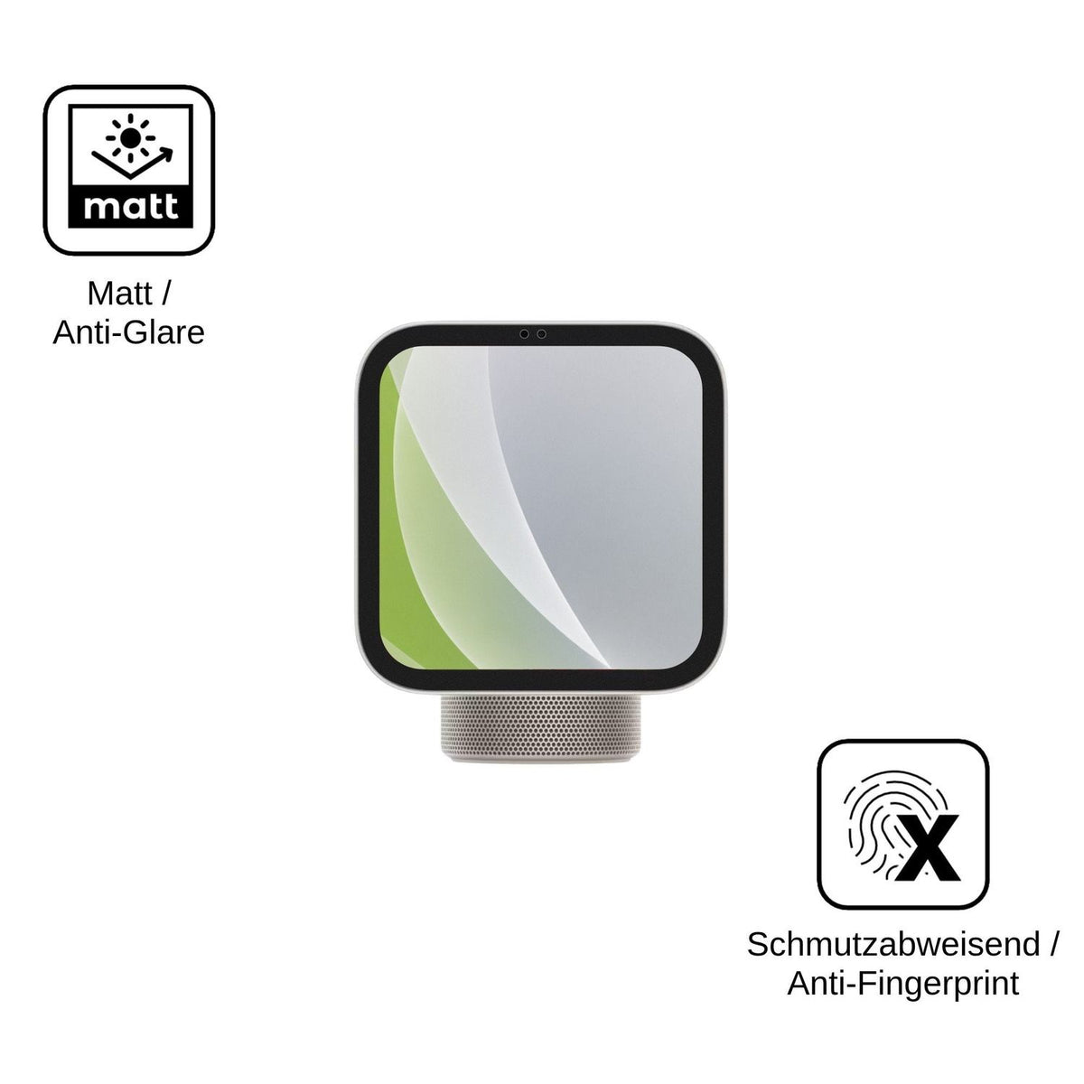 2x Screen Protector for Apple HomeView Protection Anti Glare dipos