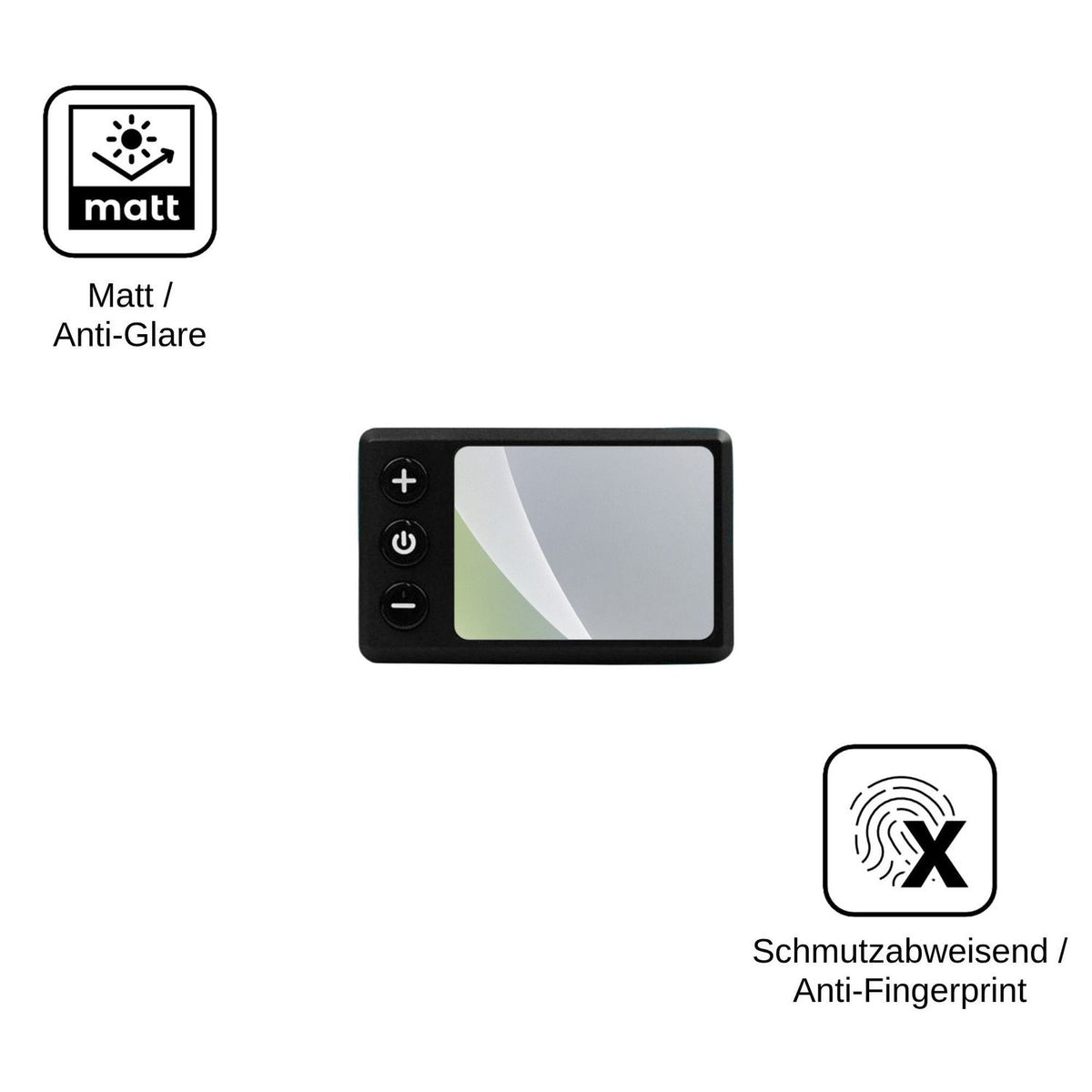 4x Screen Protector for Bassadoro Lenker Display S E Protection Anti Glare dipos