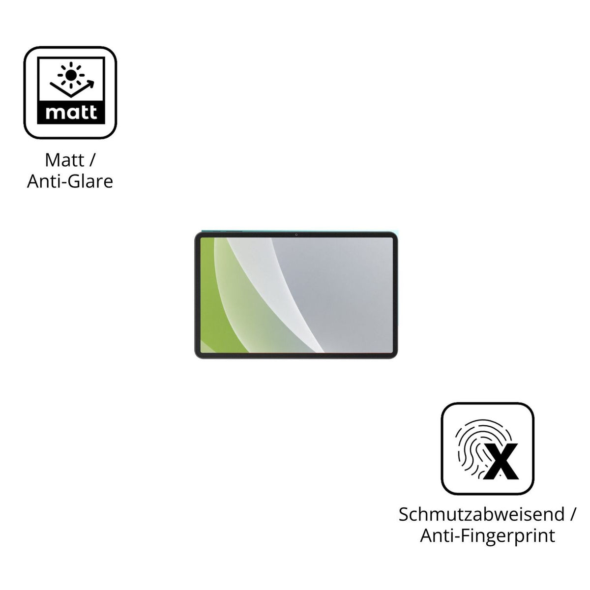 Dünne und entspiegelnde Folie passend zugeschnitten für BIRDCLAW P12 Pro