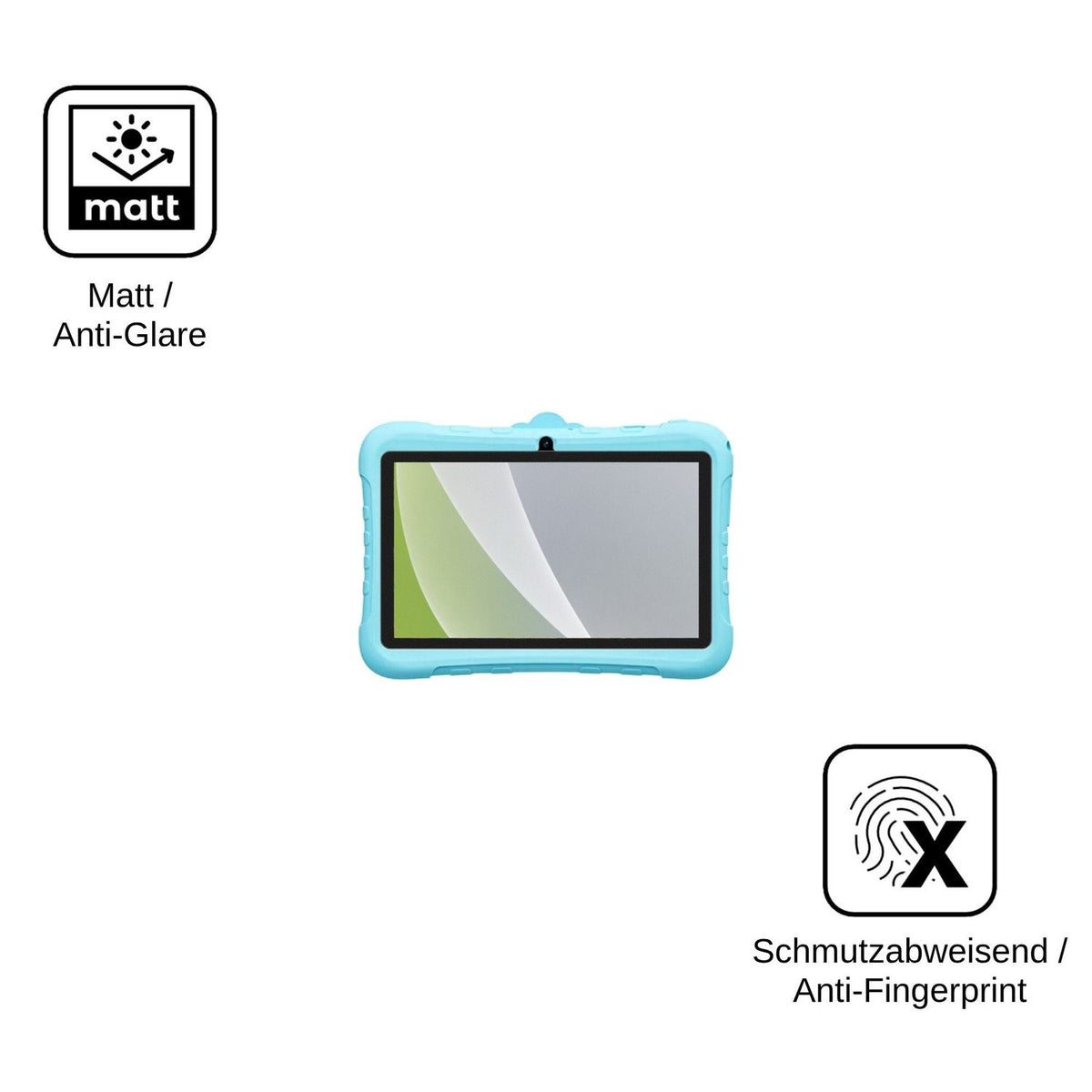 2x Screen Protector for Blackview Link Lite Kids Protection Anti Glare dipos