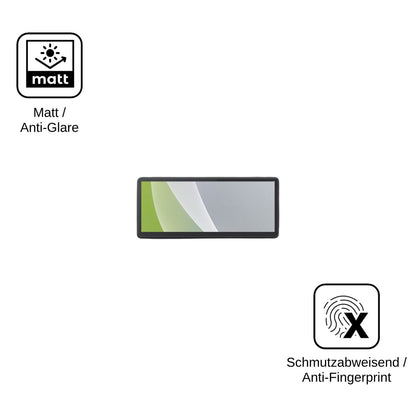 2x Screen Protector for CarpodGo T4 Plus Protection Anti Glare dipos