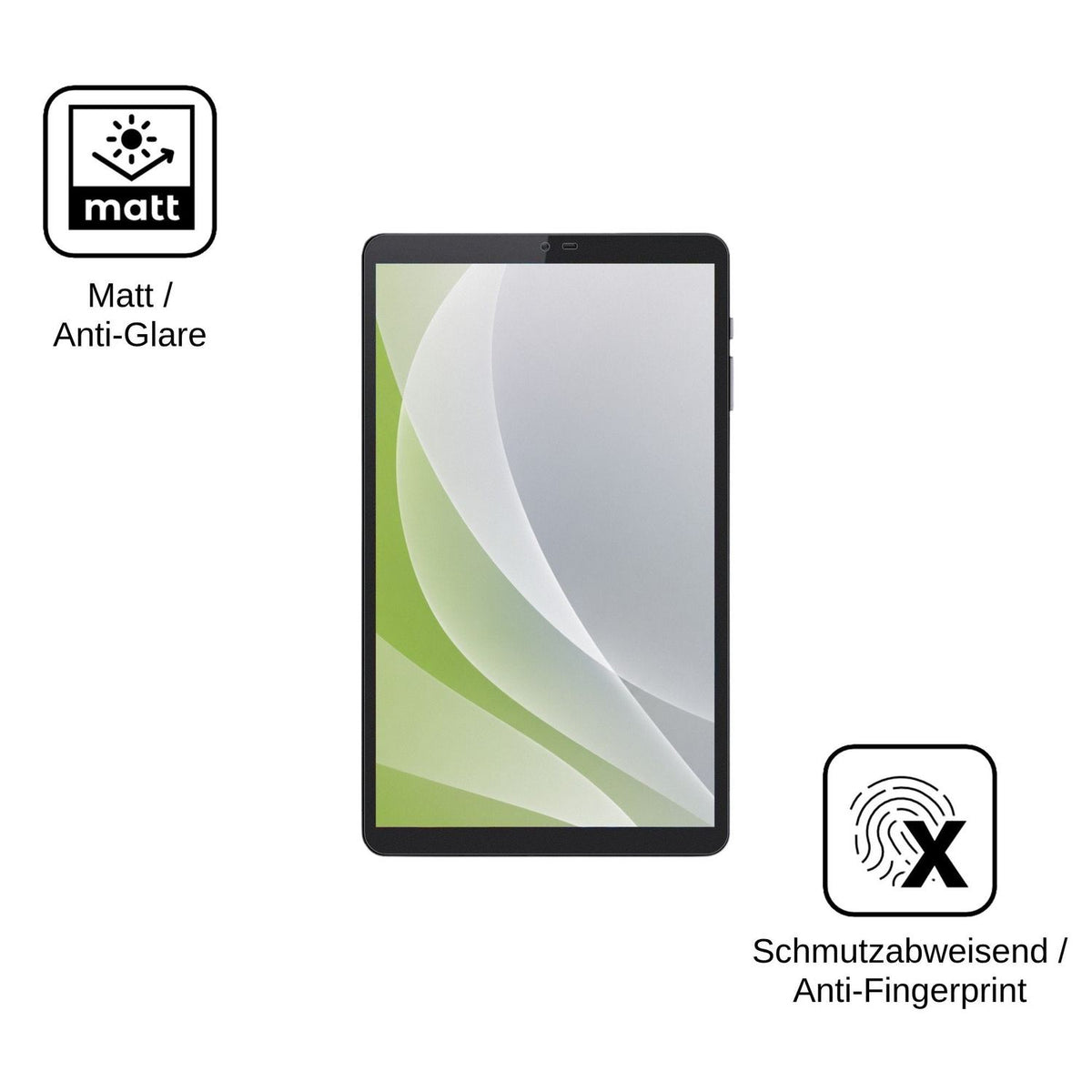 2x Screen Protector for Crelander Tab-001 Protection Anti Glare dipos