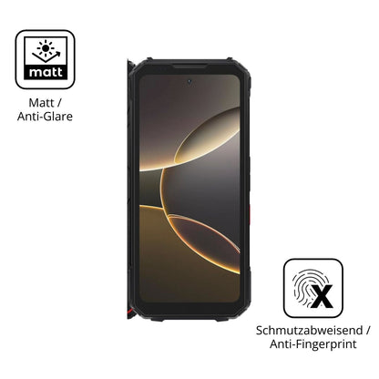 Dünne und entspiegelnde Folie passend zugeschnitten für DOOGEE V Max LR 5G