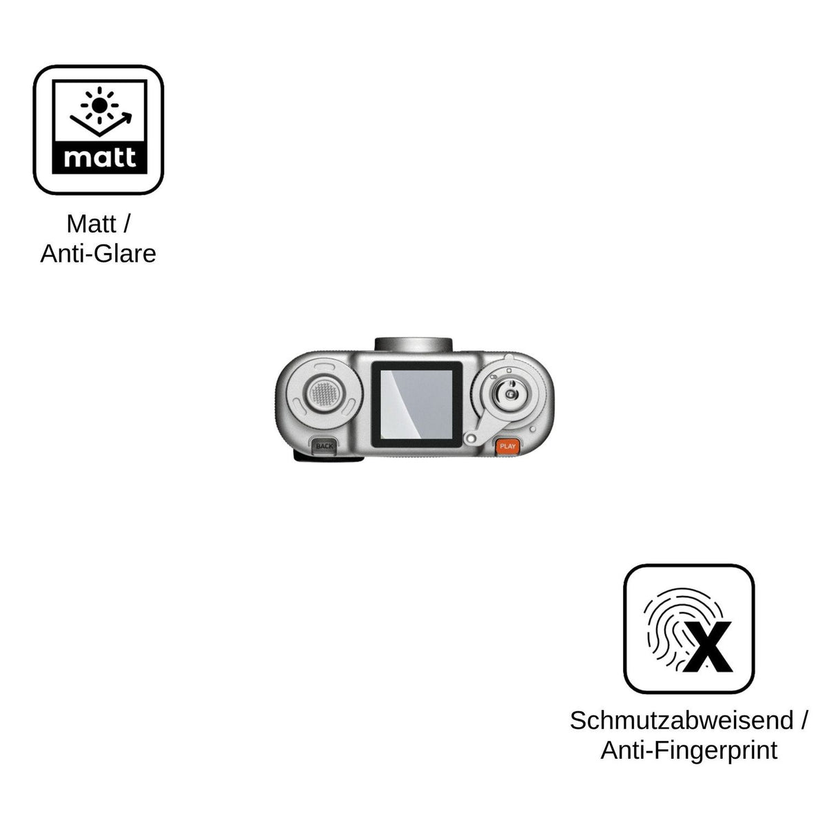 4x Screen Protector for Fujifilm instax Pal 2 Protection Anti Glare dipos