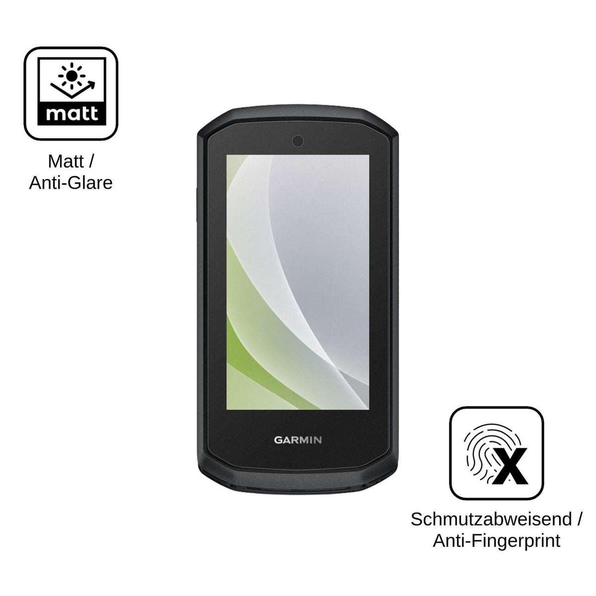 2x Screen Protector for Garmin Edge Explore 3 Protection Anti Glare dipos