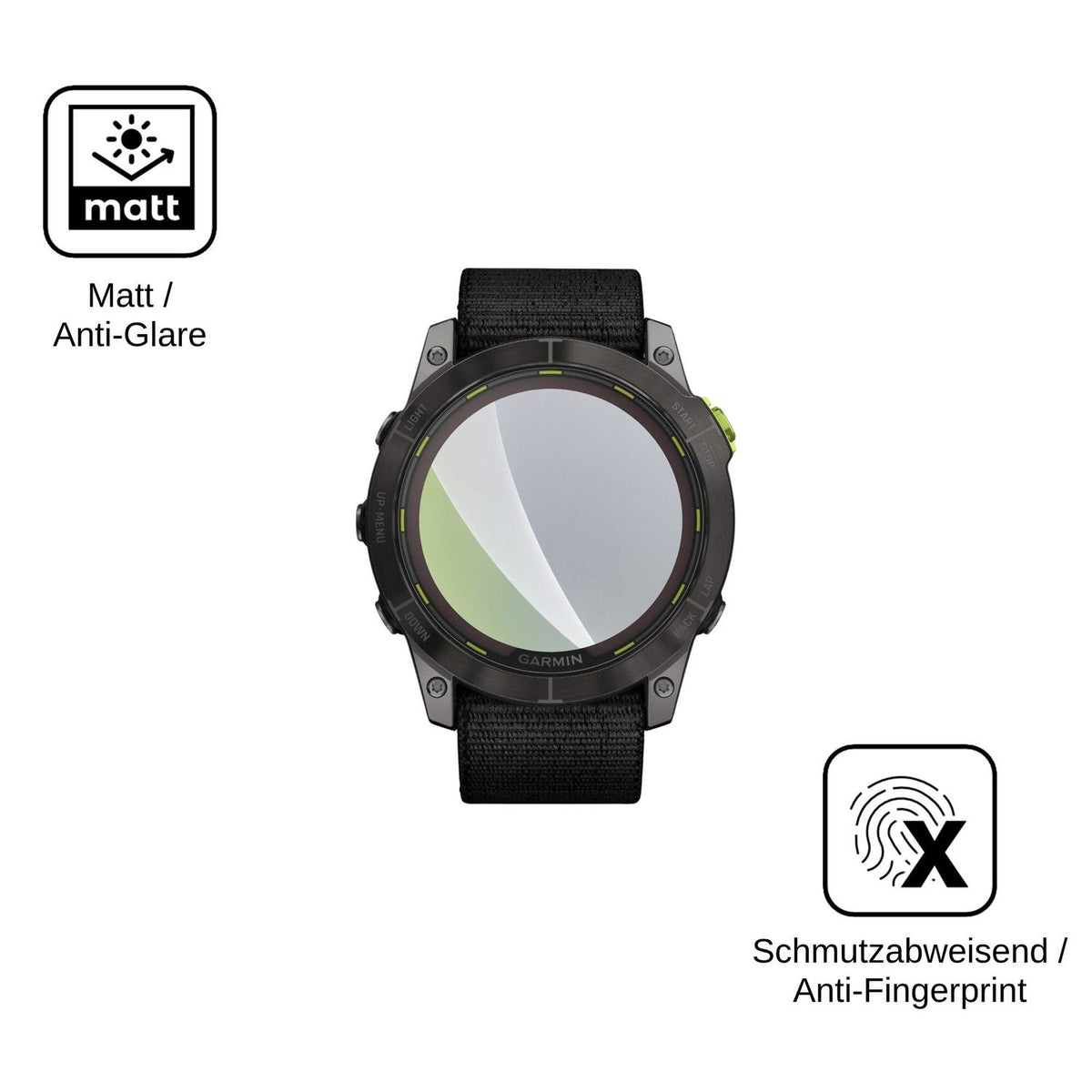 6x Screen Protector for Garmin Enduro 2 Protection Anti Glare dipos