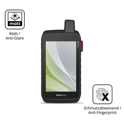 Dünne und entspiegelnde Folie passend zugeschnitten für Garmin Montana 760i