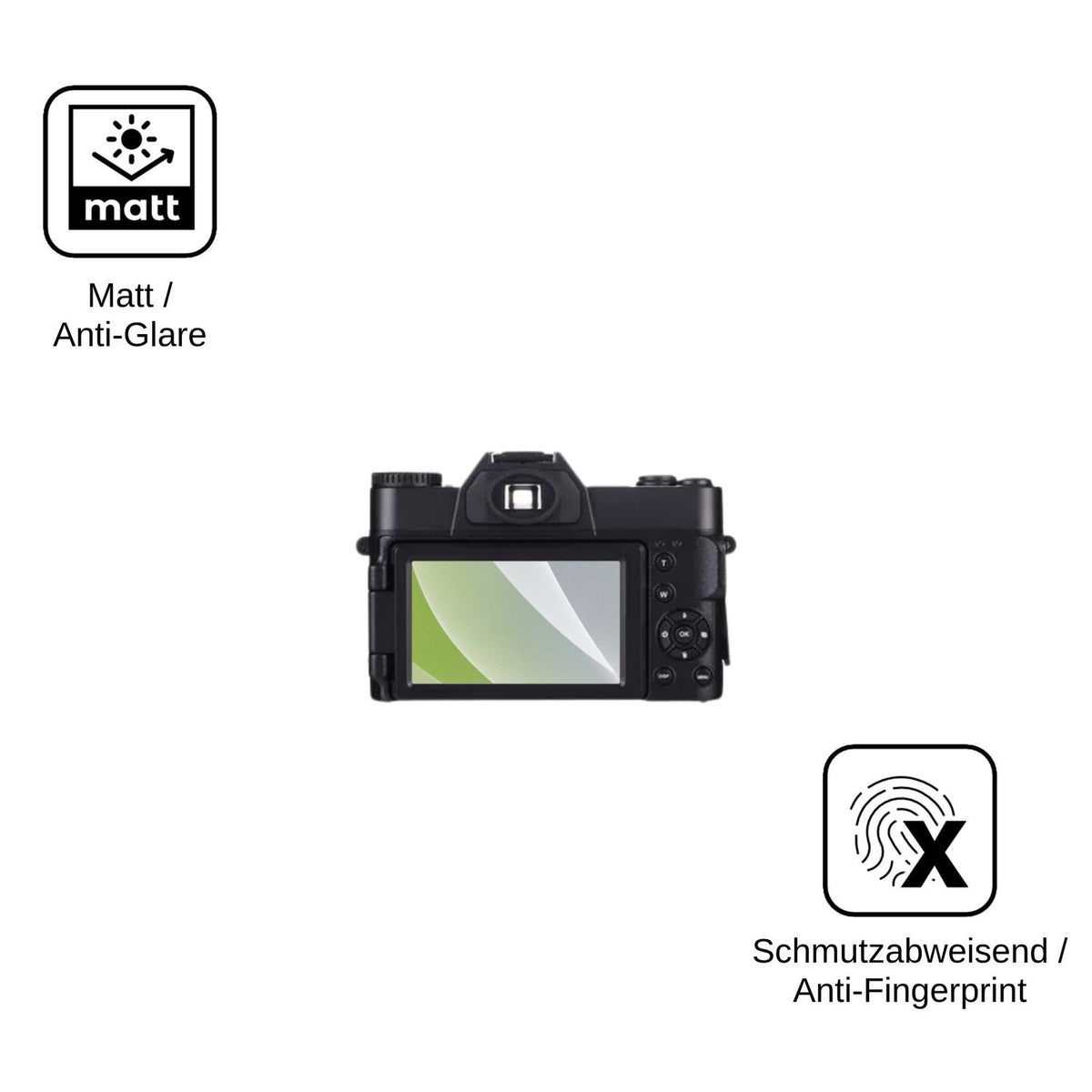 4x Screen Protector for Hojocojo CDR10 Protection Anti Glare dipos