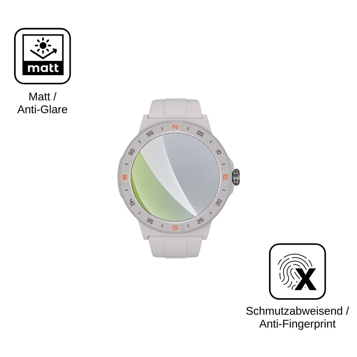 6x Screen Protector for Honor Choice Watch 2 Epic Protection Anti Glare dipos
