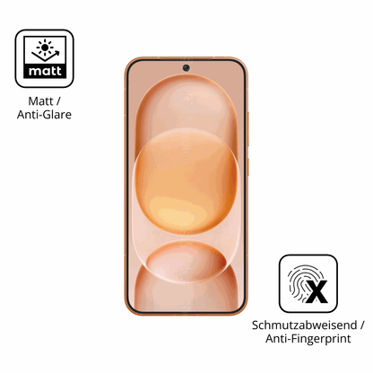 D�nne und entspiegelnde Folie passend zugeschnitten f�r Honor Magic8 Pro Air