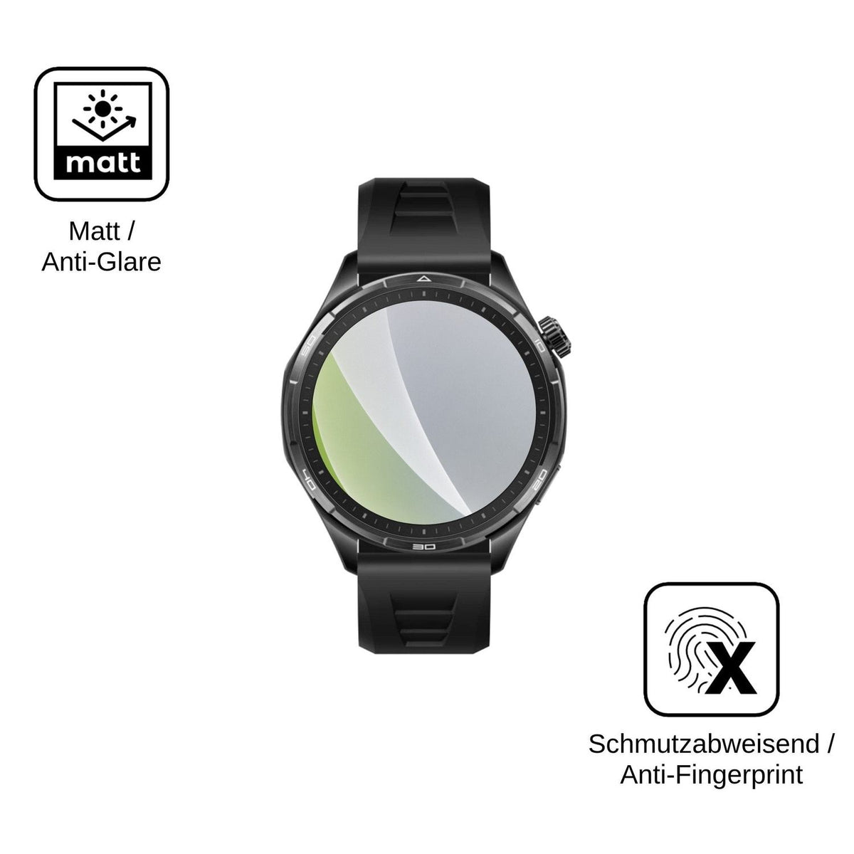 6x Screen Protector for Honor Watch 6 Pro Protection Anti Glare dipos
