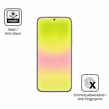 Dünne und entspiegelnde Folie passend zugeschnitten für Huawei Pura 90 Pro