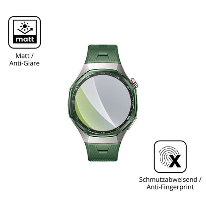 Dünne und entspiegelnde Folie passend zugeschnitten für Huawei Watch GT 7 Pro