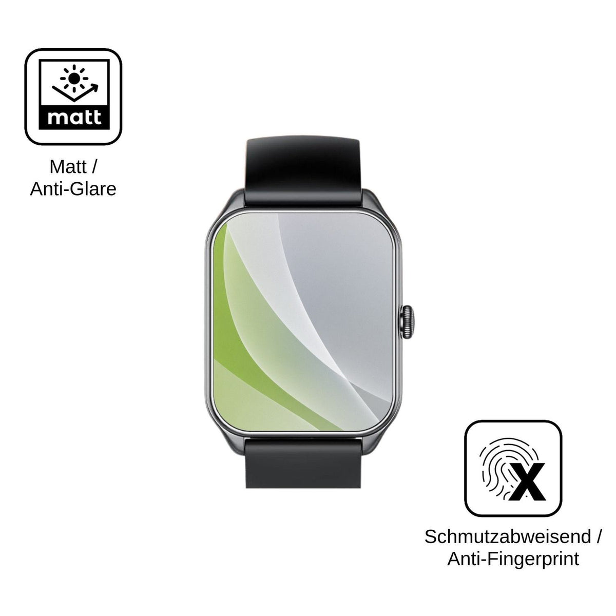 6x Screen Protector for IKT JX637 Protection Anti Glare dipos