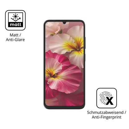 Dünne und entspiegelnde Folie passend zugeschnitten für Lava Bold N2 Lite