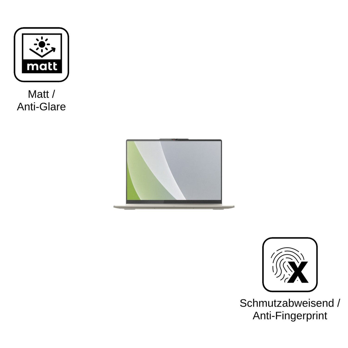 2x Screen Protector for Lenovo Yoga 7 2in1 16AKP10 Protection Anti Glare dipos