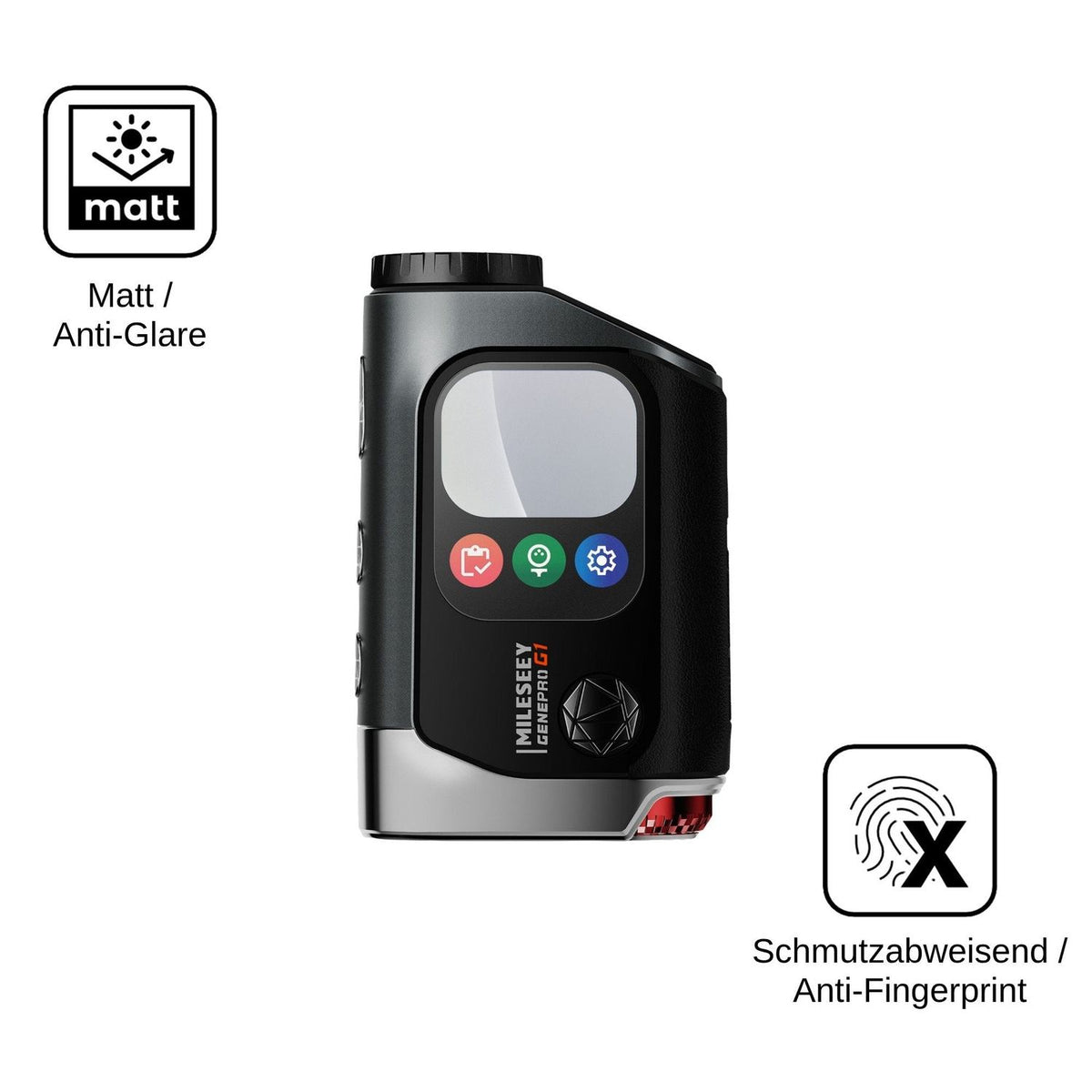 2x Screen Protector for Mileseey GenePro G1 Protection Anti Glare dipos