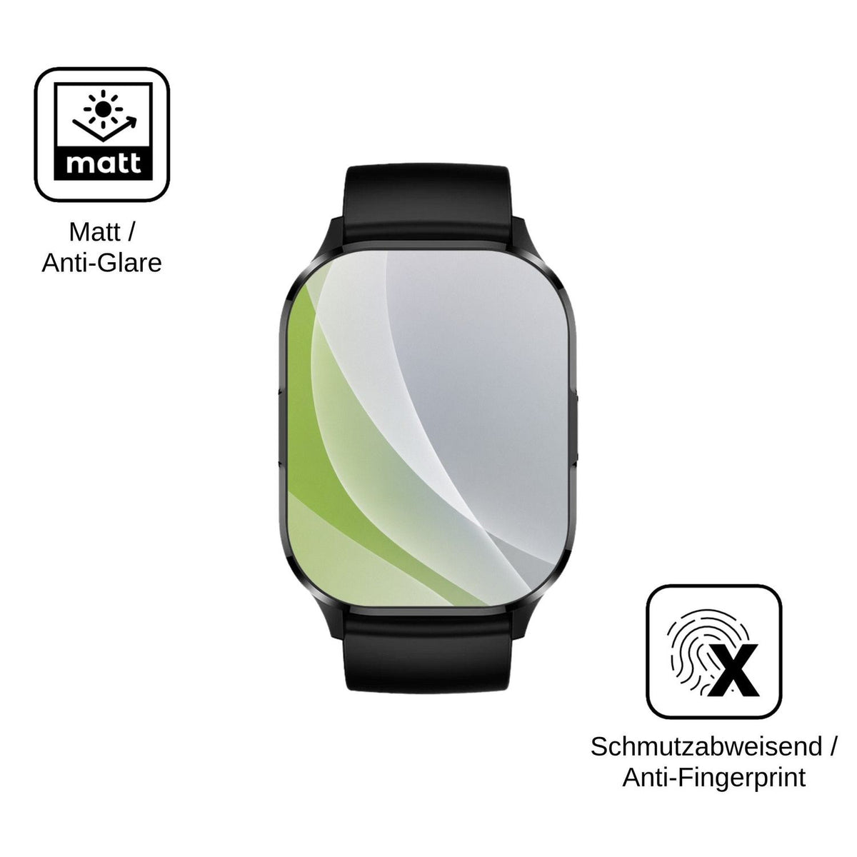 6x Screen Protector for Neow K-Watch Protection Anti Glare dipos